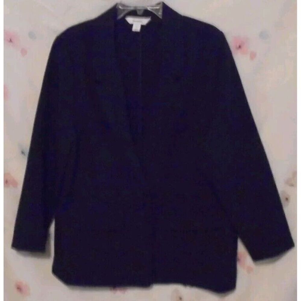 Old Navy Women Suit Jacket Blazer‎ Black Size XL